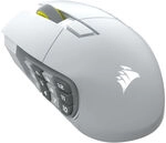 Corsair Scimitar Elite Wireless SE Gaming Maus - wei&szlig; GAMO-1337