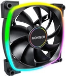 Montech AX140 PWM ARGB L&uuml;fter - 140mm, schwarz LUMT-008