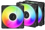ARCTIC P12 Pro Reverse A-RGB PWM L&uuml;fter - 120mm, schwarz, 3er-Pack LUAR-154