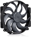 Noctua NF-A14X25r G2 PWM chromax.black L&uuml;fter, LCP - schwarz, 140mm LUNA-138