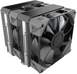 Montech NX600 CPU K&uuml;hler, Dual Tower - 2x 120mm, schwarz CPMT-008