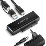AXAGON ADSA-FPX FastPortX SATA zu USB-C 3.1 Adapter - schwarz ZUWE-589