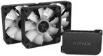 APNX FP1-R PWM-L&uuml;fter, Reverse Blade, PWM, ARGB - 3er-Pack, schwarz LUAF-117