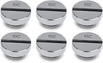 Alphacool Eiszapfen Verschlussschraube G1/4, chrome - 6er Pack WASC-462