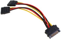 InLine SATA Strom-Y-Kabel SATA - 0,15m ZUAD-106