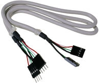 InLine USB 2.0 Verl&auml;ngerung intern, 2x30cm ZUUS-120