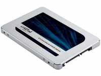 Crucial CT500MX500SSD1, Crucial MX500 2,5 Zoll SSD, SATA 6G - 500 GB , 500GB SSD