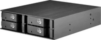 Silverstone SST-FS204B, SilverStone SST-FS204B 5,25 Zoll Hot-Swap f&uuml;r 4x 2,5...