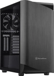 Silverstone SST-SEA1TB-G, SilverStone Seta A1 Midi-Tower, Tempered Glass - schwarz