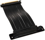 PHANTEKS PCIe&nbsp;x16&nbsp;Riser Flachband-Kabel, 90 Grad, 22cm - schwarz GEPH-097