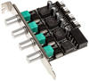 Lamptron LAMP-CP436S, Lamptron CP436 4-Kanal-Lüftersteuerung für PCI-Slot -...