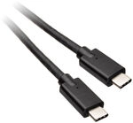 InLine USB 3.2 Gen.2 Kabel, USB Typ-C Stecker/Stecker, schwarz - 2m ZUUS-456