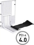 Lian Li O11DMINI-1W-4, Lian Li O11DMINI-1W-4 Mini Riser Card + PCI-Slot-Blende...