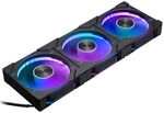 PHANTEKS D30 PWM Reverse Airflow D-RGB Lüfter, 3er Pack - 120mm, schwarz LUPH-085