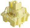 AKKO V3 Pro Cream Yellow Switches, mechanisch, 5-Pin, linear, MX-Stem, 50g - 45