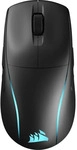 Corsair CH-931D010-EU, Corsair M75 WIRELESS - Maus - leicht, RGB - rechts-