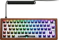 Sharkoon SGK50 S4, 60%, Kabelgebunden, USB, RGB-LED, Holz