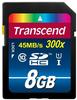 Transcend TS8GSDU1, Transcend Premium - Flash-Speicherkarte - 8 GB - UHS Class 1 /