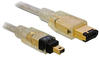 DeLock 82577, Delock - IEEE 1394-Kabel - FireWire, 6-polig (M) zu FireWire, 4-polig