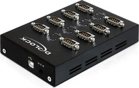 Delock 61860, Delock USB 2.0 to 8 x Serial Adapter - Serieller