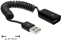 Delock 83163, Delock USB-Verl&auml;ngerungskabel - USB (M) zu USB (W)