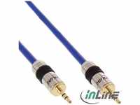 InLine 99954P, InLine Premium - Audiokabel - Stereo Mini-Klinkenstecker männlich zu