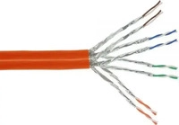 InLine 77050I, InLine Dup. Verlegek. Cat.7a - S/FTP (PiMF) - 2x 4x2x0,58