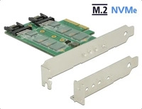Delock 89518, Delock PCI Express Card > 3 x M.2 Slot - Speicher-Controller