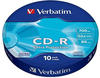 Verbatim 43725, Verbatim - 10 x CD-R - 700 MB (80 Min) 52x - Spindel