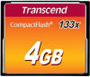 Transcend TS4GCF133, Transcend - Flash-Speicherkarte - 4 GB - 133x - CompactFlash