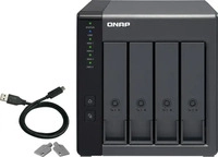 QNAP BDL_TR-004+WD40EFPX_X4, QNAP TR-004 Geh&auml;use Bundle NAS...