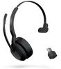 Jabra 25599-889-899, Jabra Evolve2 55 UC Mono - Headset - On-Ear - Bluetooth -