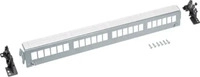Hager FZ24MK, Hager FZ24MK Patch-Panel 24-fach f&uuml;r Keystone leer f&uuml;r Hutschiene