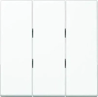 Jung A593BFWW, Jung A 593 BF WW Wippe bruchsicher f&uuml;r Schalter und Taster 3fach
