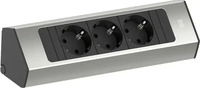 Bachmann 932.000, Bachmann Steckdosenleiste CASIA 2 3xCEE7/3 2,0m AEH Edelstahl