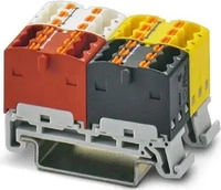 Phoenix 1187193, 10 St. Phoenix Verteilerblock PTFIX 1,5-KNX-NS35AD, Grundpreis: