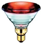 Philips Infrarotlampe PAR38 IR 150W E27 230V red 1CT/12