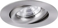 Brumberg 12276153, Brumberg LED-Deckeneinbaustrahler Rund 350mA 5W 3000K nickel