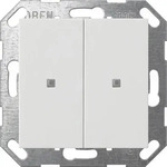 Gira 517327, Gira Wippe 517327 KNX Taster 2f System 55 rw m