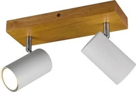 Trio 812400231, Trio Deckenleuchte MARLEY 2xGU10 o.LM B 9xH 16x L 26cm sw-m