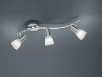 Trio 871010307, Trio LED-Deckenleuchte 3x6W nickel matt 871010307