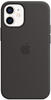 Apple MHKX3ZM/A, Apple Original Silicone MagSafe Case iPhone 12 Mini schwarz -
