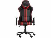 Gear4U G4U-ELITE-BK-R, Gear4U Elite Gaming Stuhl / Gaming Chair Rot / Schwarz -