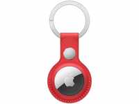 Apple MK103ZM/A, Apple Original AirTag Leder Schlüsselanhänger (PRODUCT) RED -