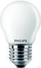 Philips CorePro P45 Tropfen matt LED Lampe E27 6,5W 806lm warmweiss 2700K wie 60W