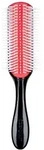 Denman D4 Original B&uuml;rste 9- reihig Rot/Schwarz