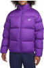 Nike FB7368-507, Nike - Club Puffer Jacket - Jacke-Winterjacke violett Herren