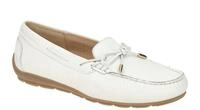 ara 12-19212 10 Alabama-Sport Damenschuhe Wei? Echtleder Slipper Mokassin