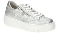 Gabor 63.220.61 Silber Bequeme Schn?r-Halbschuhe XL-ExtraLight Plateau