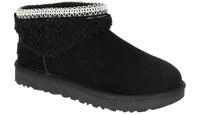 UGG CLASSIC ULTRA MINI MAXI CURLY 1158263 BLK schwarz - Winterstiefel f?r Damen